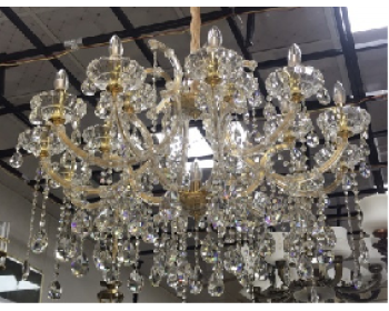 Đèn chùm pha lê 2017-12+6HN