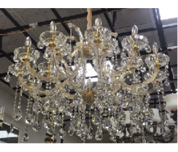 Đèn chùm pha lê 2017-12+6HN