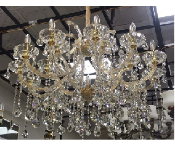 Đèn chùm pha lê 2017-12+6HN