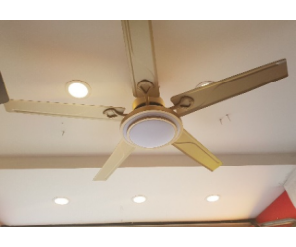 Quạt trần đèn DQHN-52- 8008 MÀU VÀNG